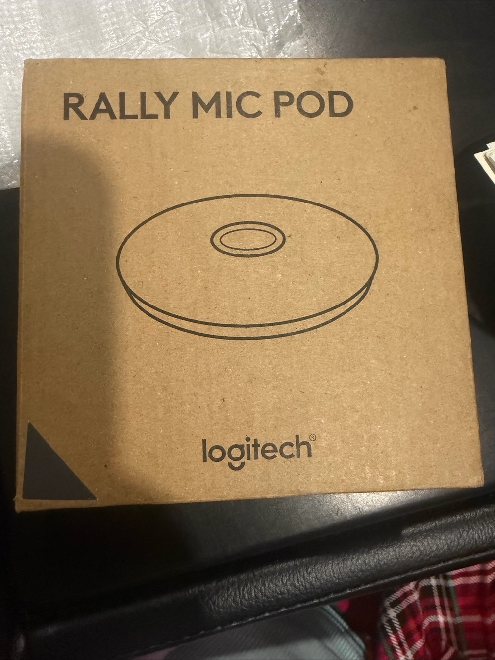 Logitech V-U0049 Rally Mic Pod Microphone Graphite New In Box